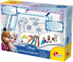 Coffret de dessin créatif La Reine des Neiges avec Elsa et Anna dès 4 ans