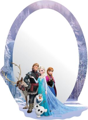 Miroir Disney La Reine des Neiges à coller en acrylique