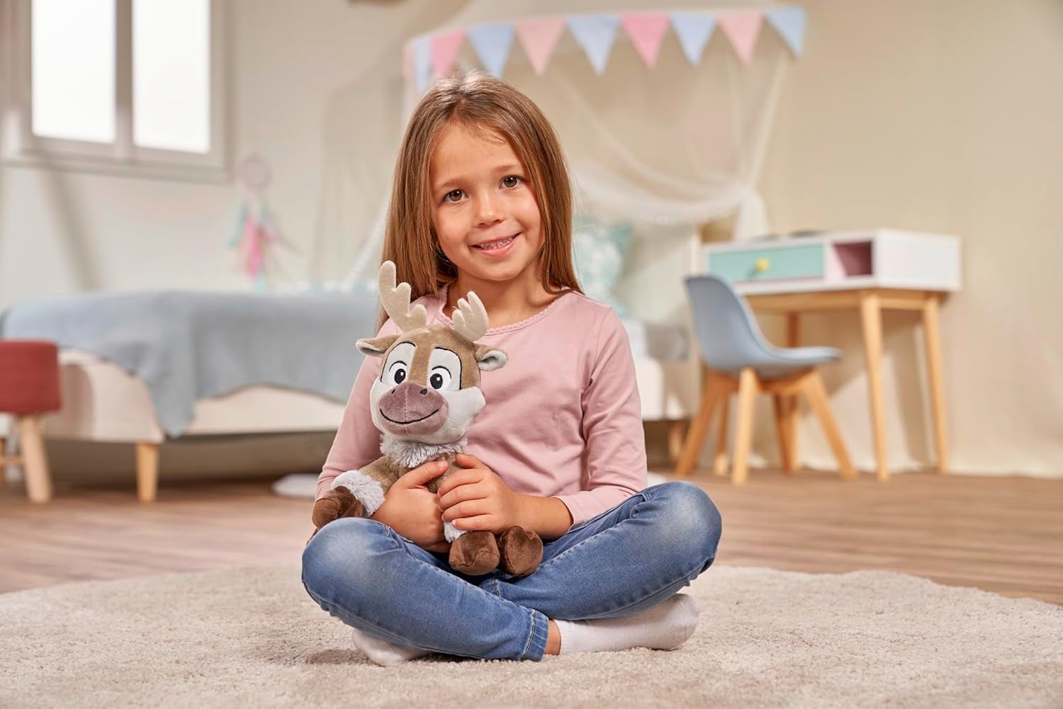 Sven en peluche 25 cm Disney La Reine des Neiges 2 – Image 4