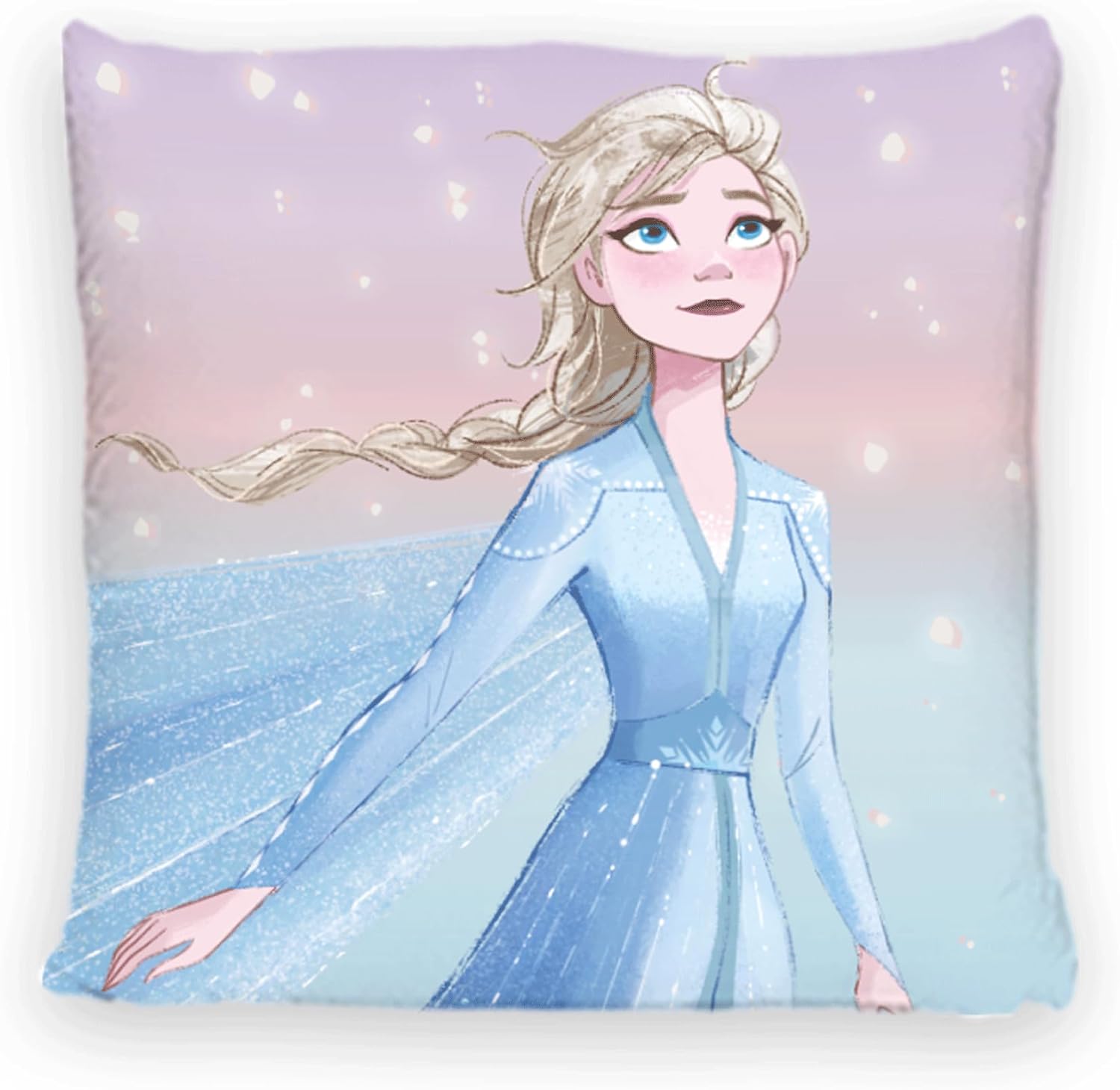 Coussin Disney Home Frozen 40 x 40 avec fermeture éclair et rembourrage – Image 3