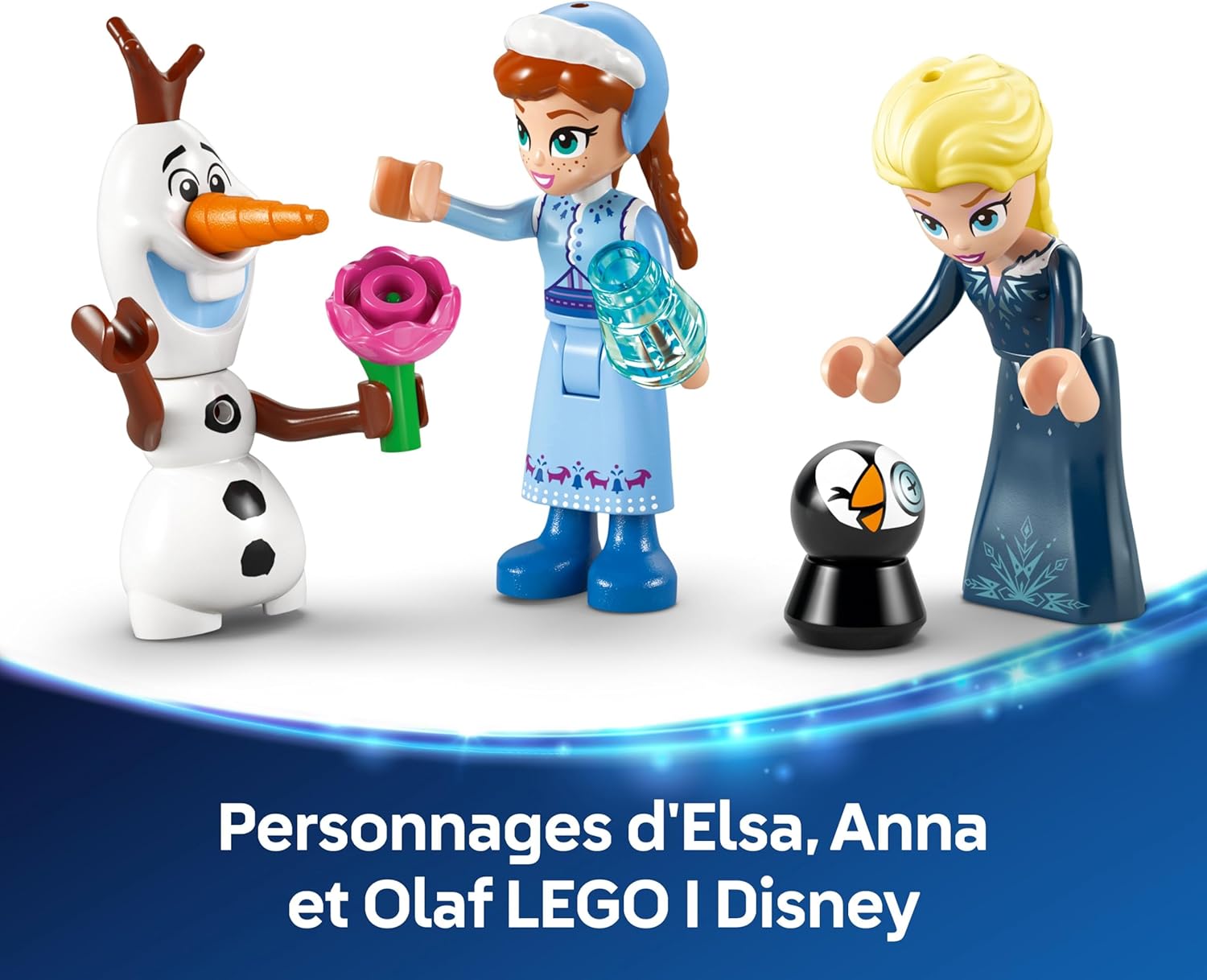 LEGO Disney La Reine des Neiges 43265 Château de glace d’Arendelle avec Anna, Elsa et Olaf – Image 7
