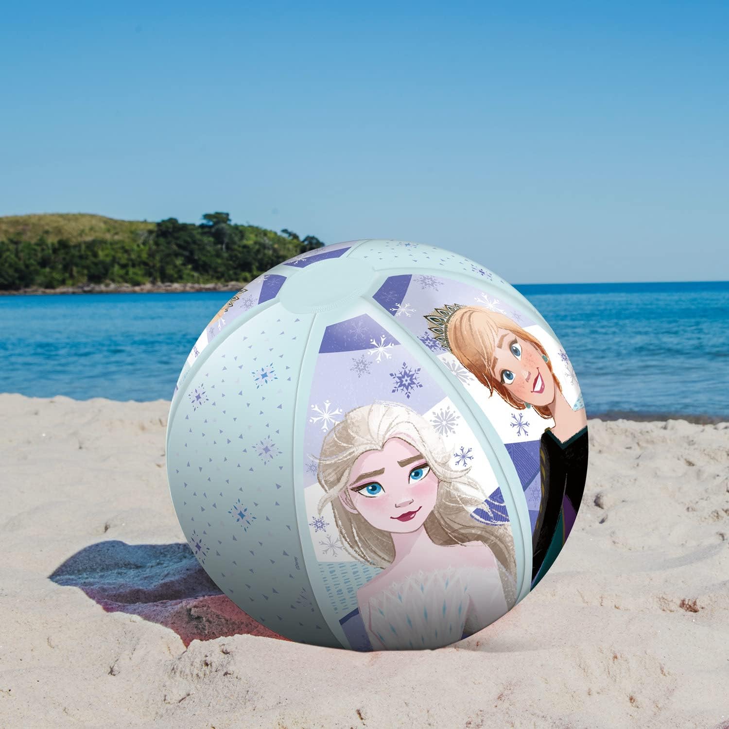 Ballon de plage Disney Frozen pour enfants, style BEACH BALL FROZEN – Image 2