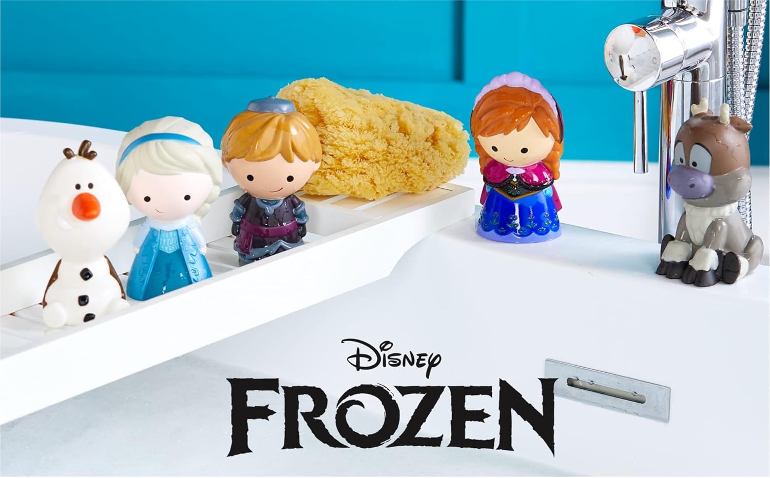 Kit de bain Disney La Reine des Neiges avec Anna, Elsa et 5 personnages – Image 2