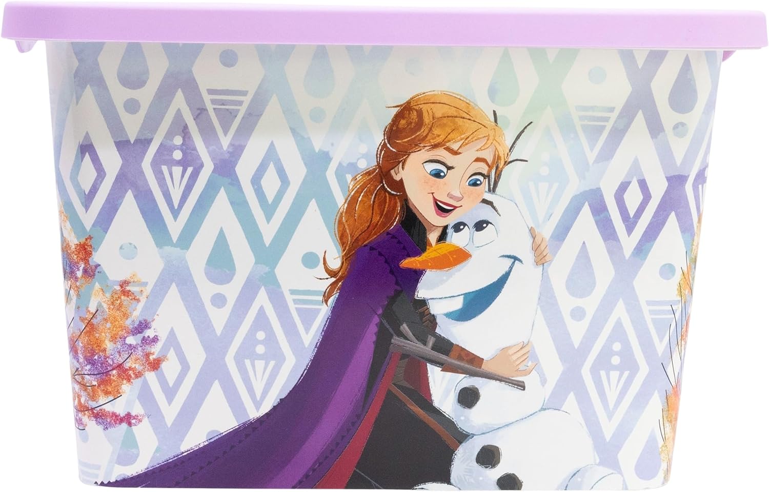 Boîte de rangement 7 litres à fermeture clic La Reine des Neiges – Image 2