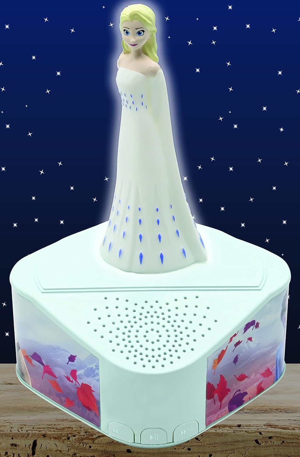 Enceinte Bluetooth 5.0 La Reine des Neiges avec figurine lumineuse – Image 2