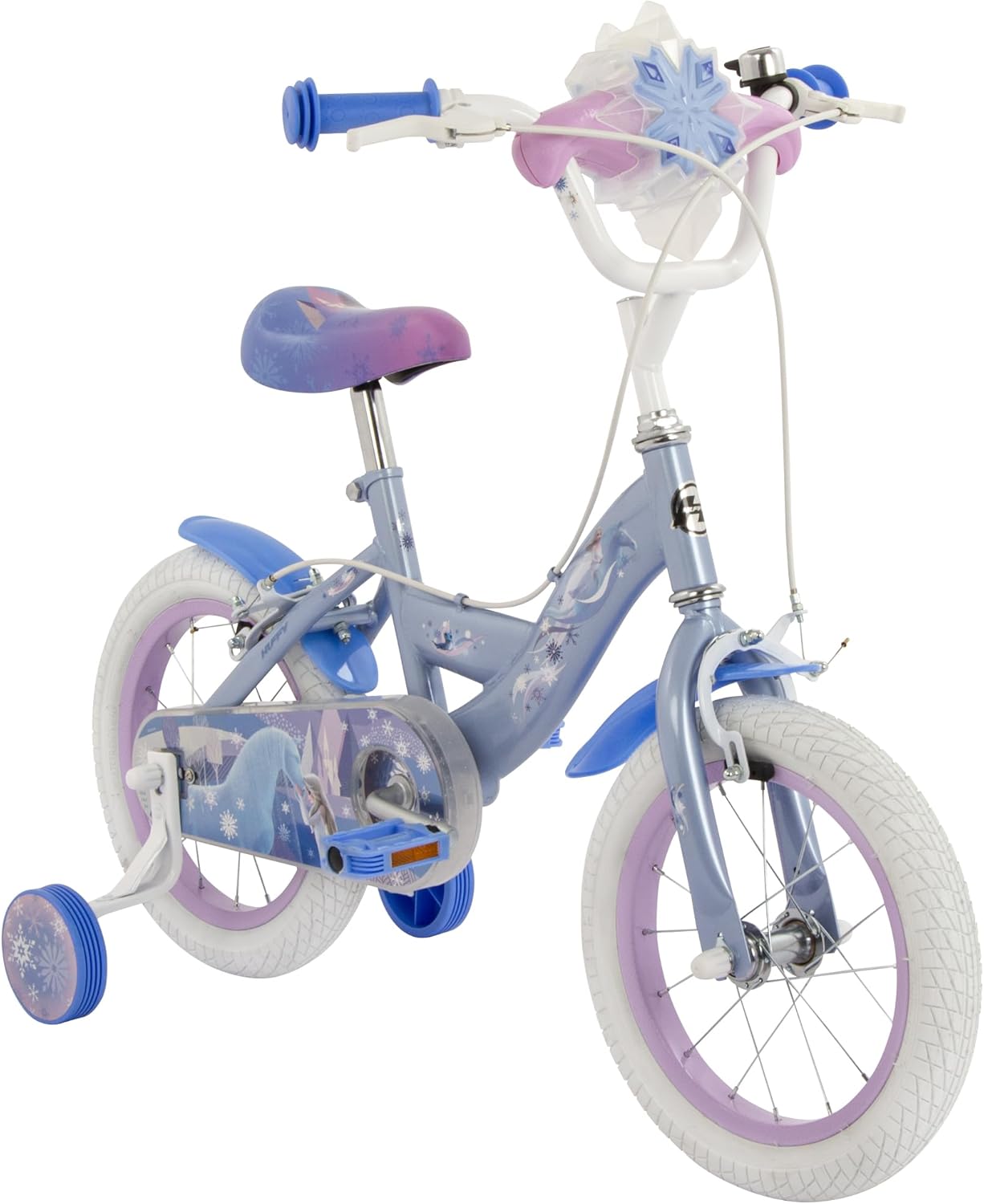 Vélo enfant Disney La Reine des Neiges 14" pour 4 à 6 ans