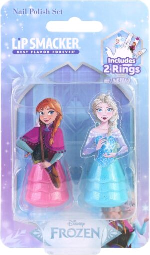 Coffret cadeau 2025 Lip Smacker Frozen avec 2 vernis à ongles Elsa & Anna