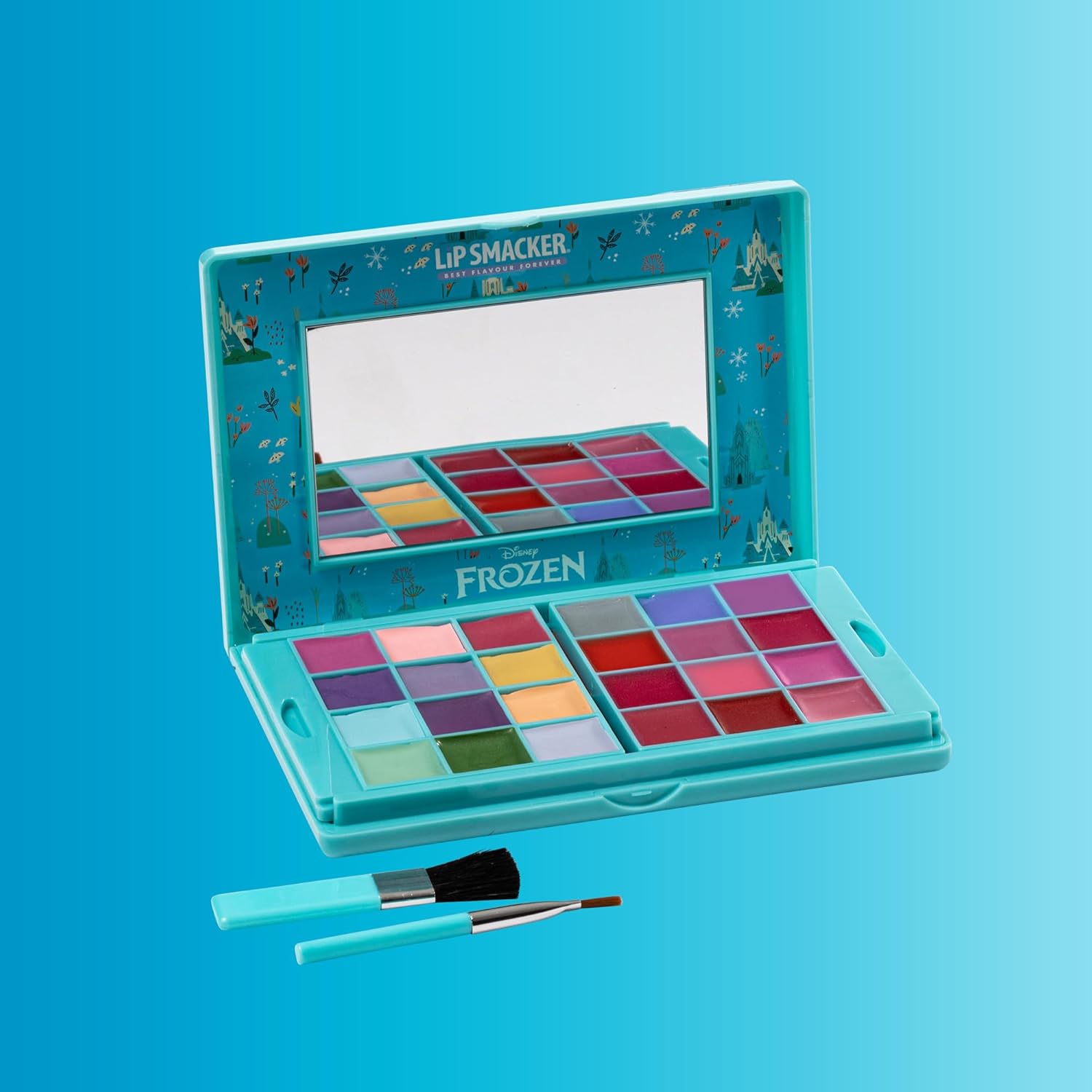Palette beauté Lip Smacker La Reine des Neiges avec 16 brillants à lèvres et 12 crèmes – Image 2