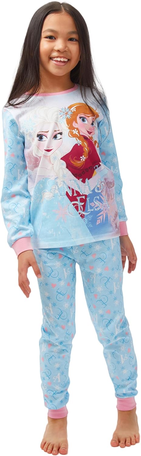 Pyjama Disney La Reine des Neiges à manches longues avec Elsa – Image 2