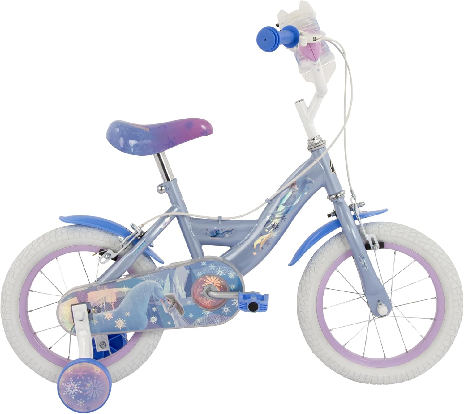 Vélo enfant Disney La Reine des Neiges 14" pour 4 à 6 ans – Image 3