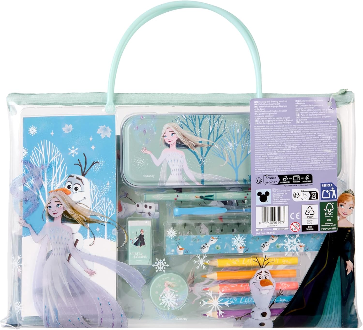 Kit créatif Disney La Reine des Neiges avec Elsa, Anna et Olaf – Image 4