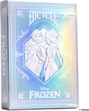 Cartes à jouer Bicycle Disney Reine des Neiges, jeu de 54 cartes