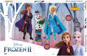 Boîte créative Hama Midi La Reine des Neiges 2 avec 6.000 perles