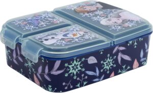 Boîte repas enfant 3 compartiments La Reine des Neiges