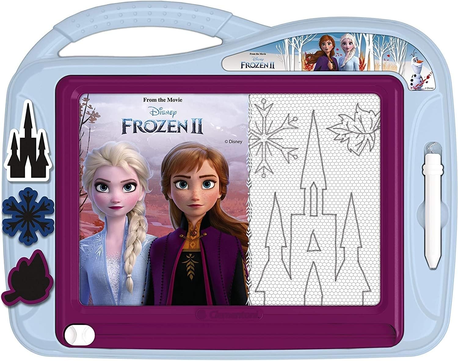 Pupitre ardoise magique Disney La Reine des Neiges 2 Clementoni 15290 – Image 5