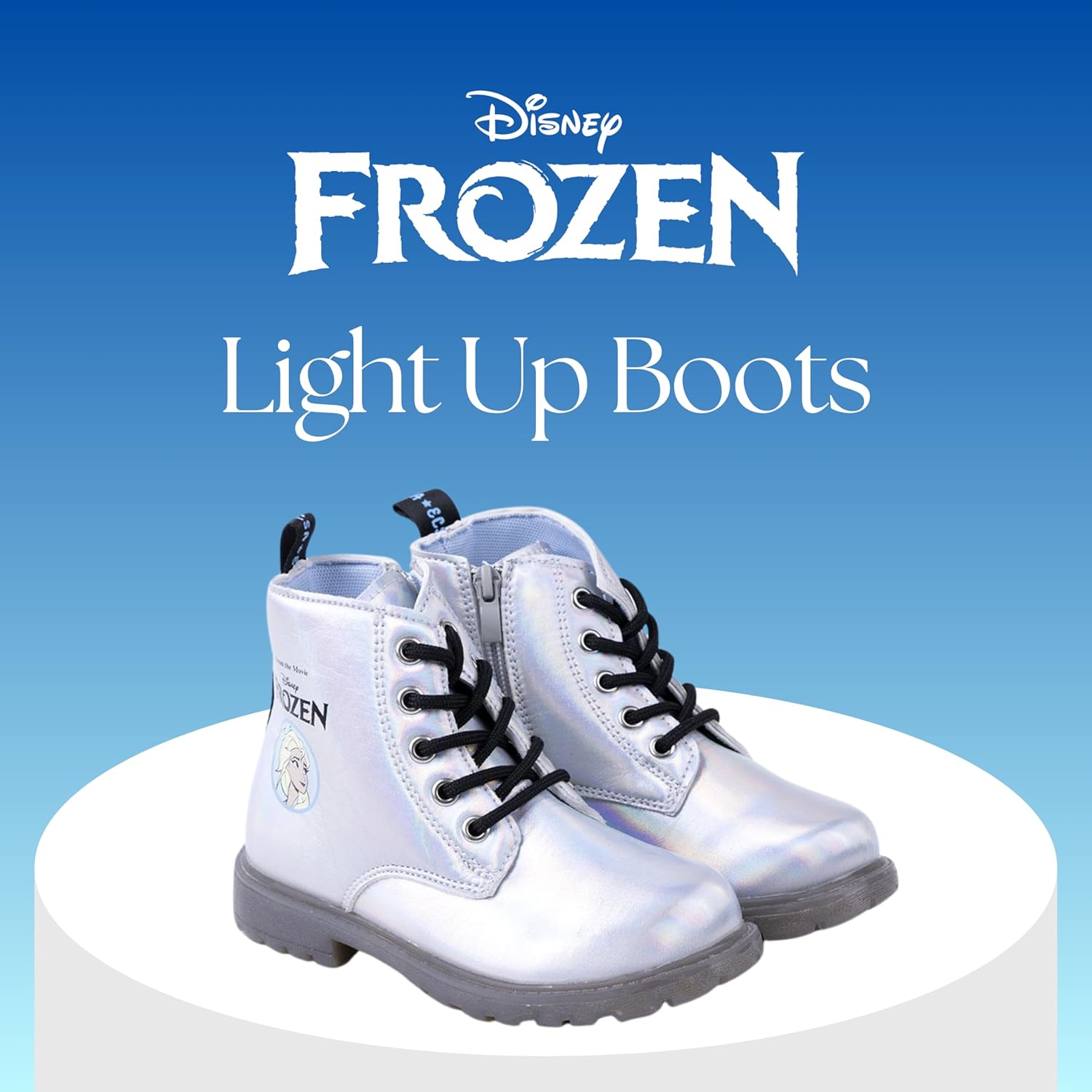 Bottes Elsa Disney Frozen pour filles, tailles EU 27 à 34 – Image 2