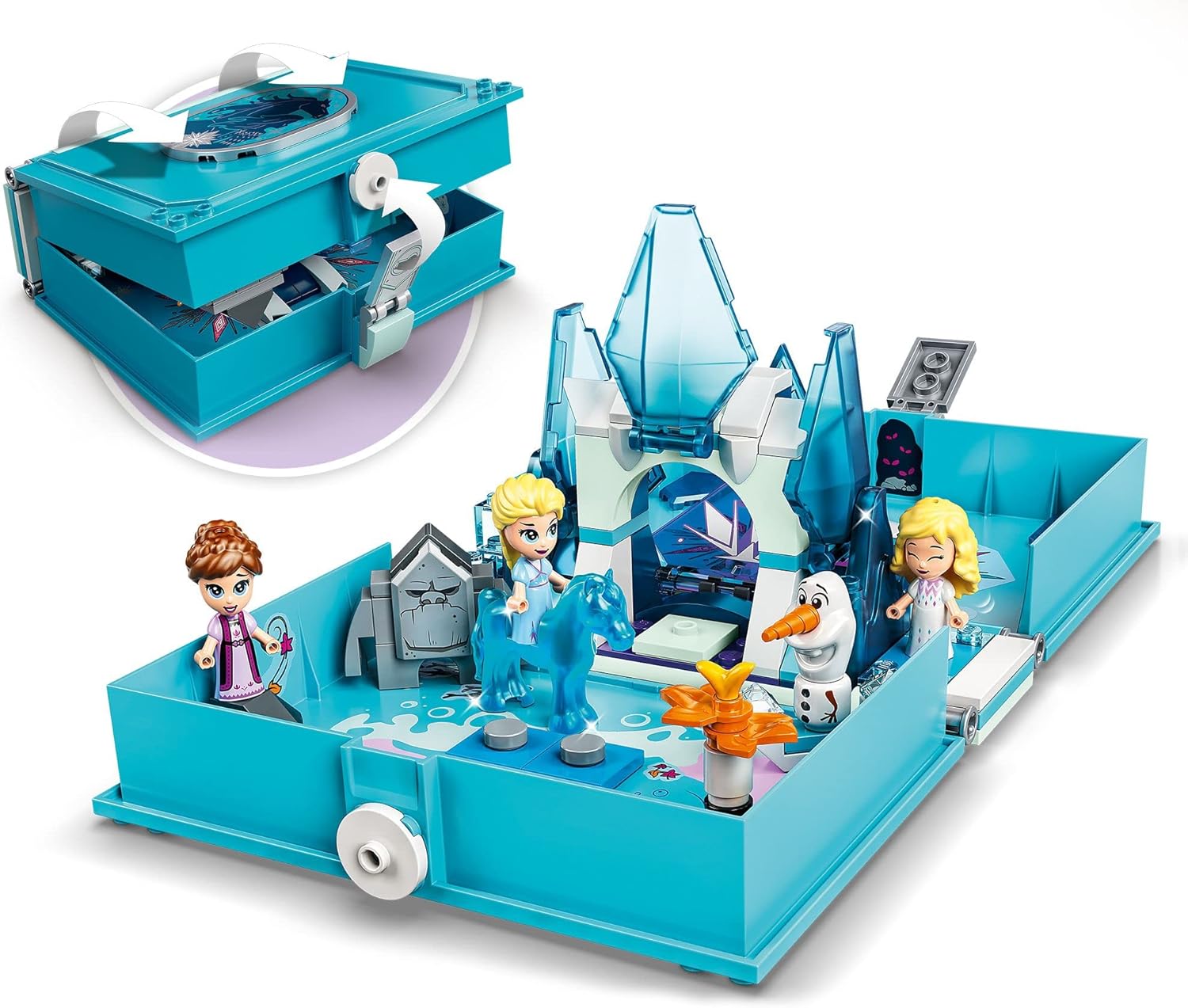 LEGO Disney Frozen 2 Livre de contes portable Elsa et Nokk 43189 – Image 2