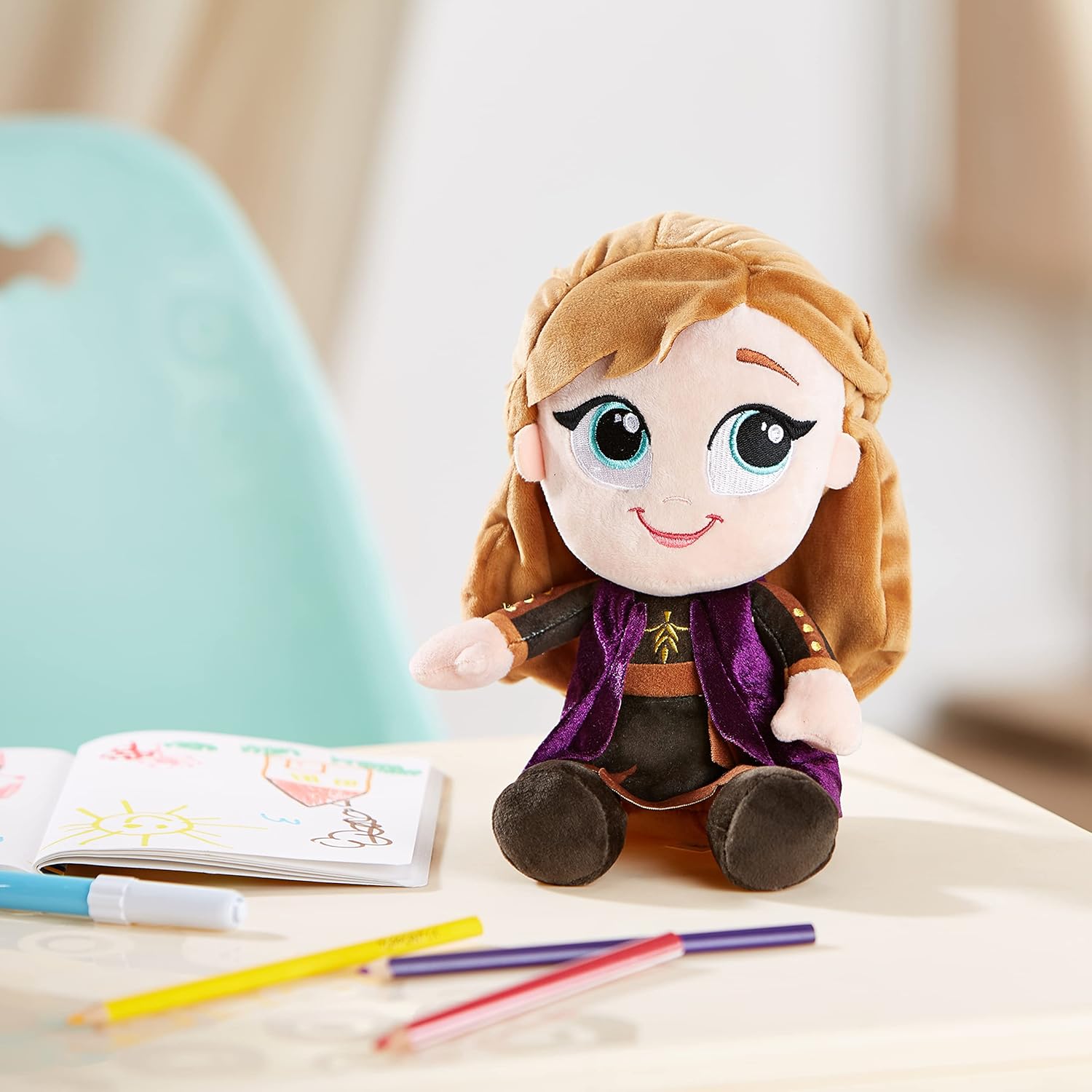Peluche Anna 25 cm Disney Frozen 2 Simba – Image 2