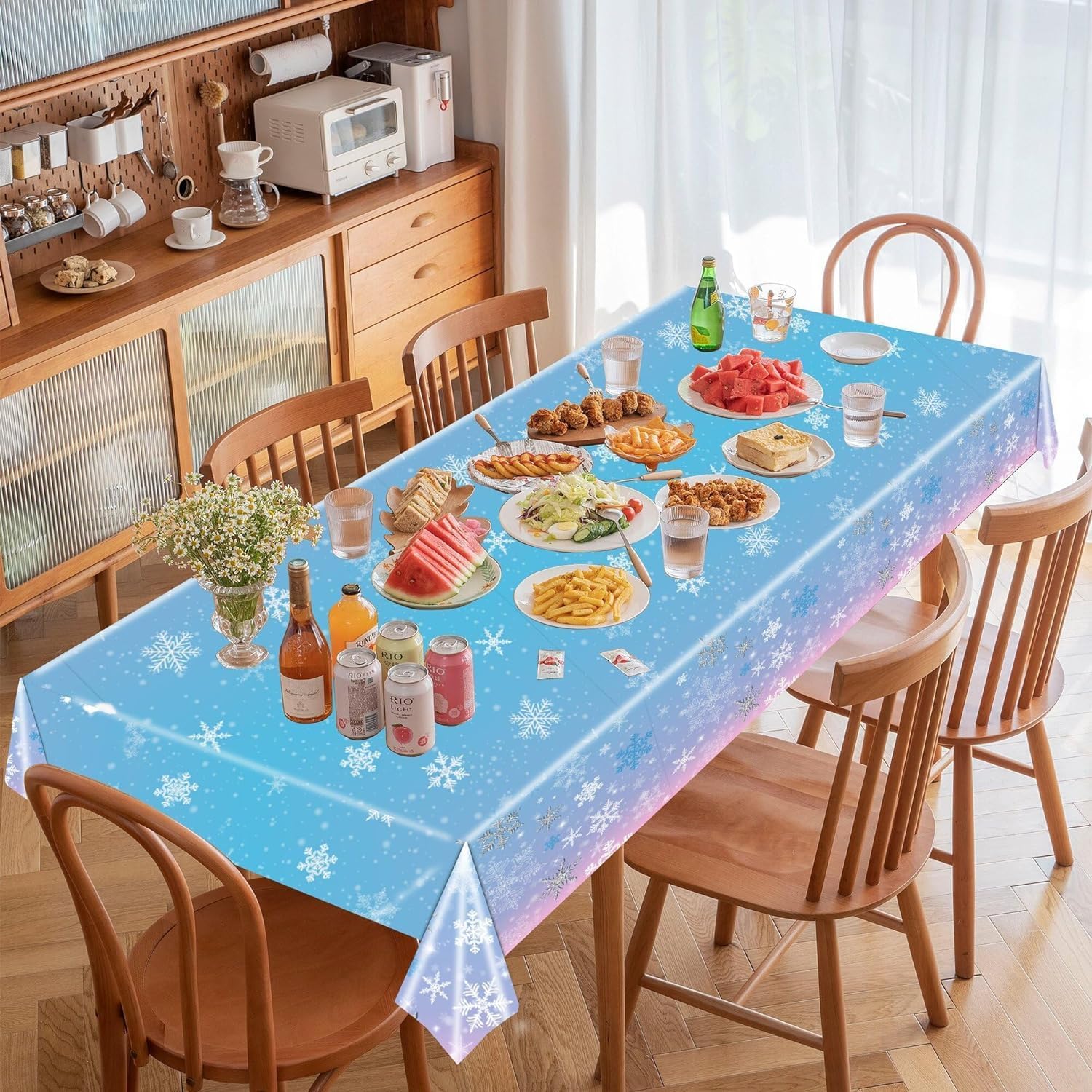 Nappe flocon de neige La Reine des neiges, 1 pièce – Image 6