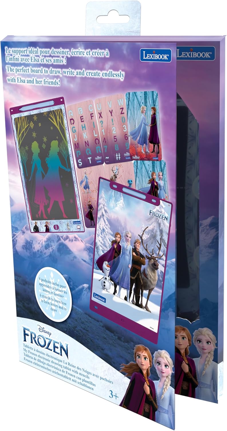 Ardoise magique A4 La Reine des Neiges Lexibook multicolore – Image 5