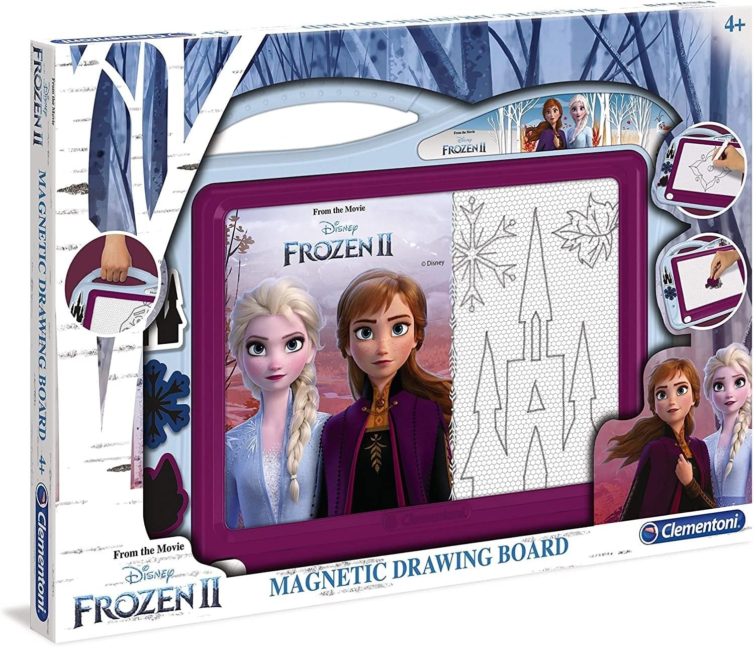 Pupitre ardoise magique Disney La Reine des Neiges 2 Clementoni 15290