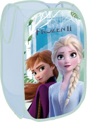 Corbeille pliable Elsa et Anna Disney Frozen La Reine des Neiges 36x36x58 cm