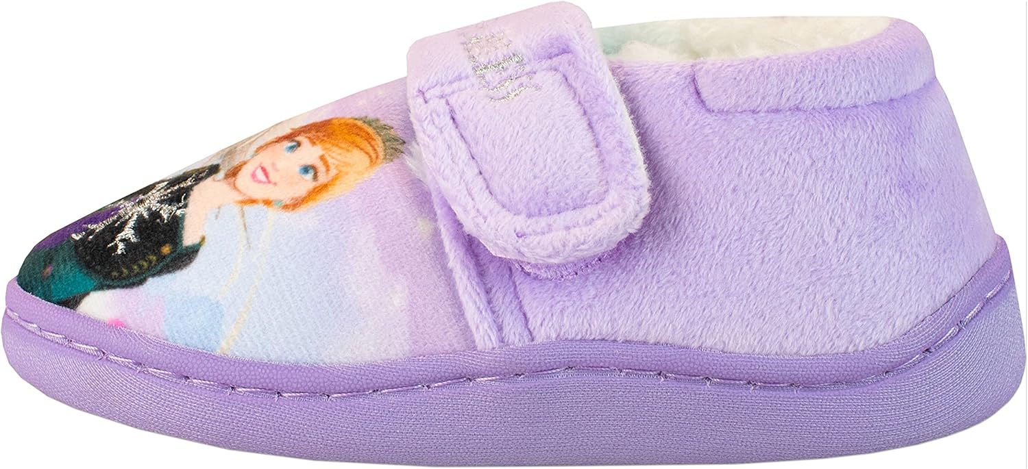 Chaussons Disney Frozen Anna et Elsa à velcro – Image 2