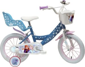 Vélo fille 14'' La Reine des Neiges / Frozen avec 2 freins