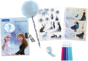 Journal intime électronique Disney Frozen Anna et Elsa avec cadenas, 100 pages
