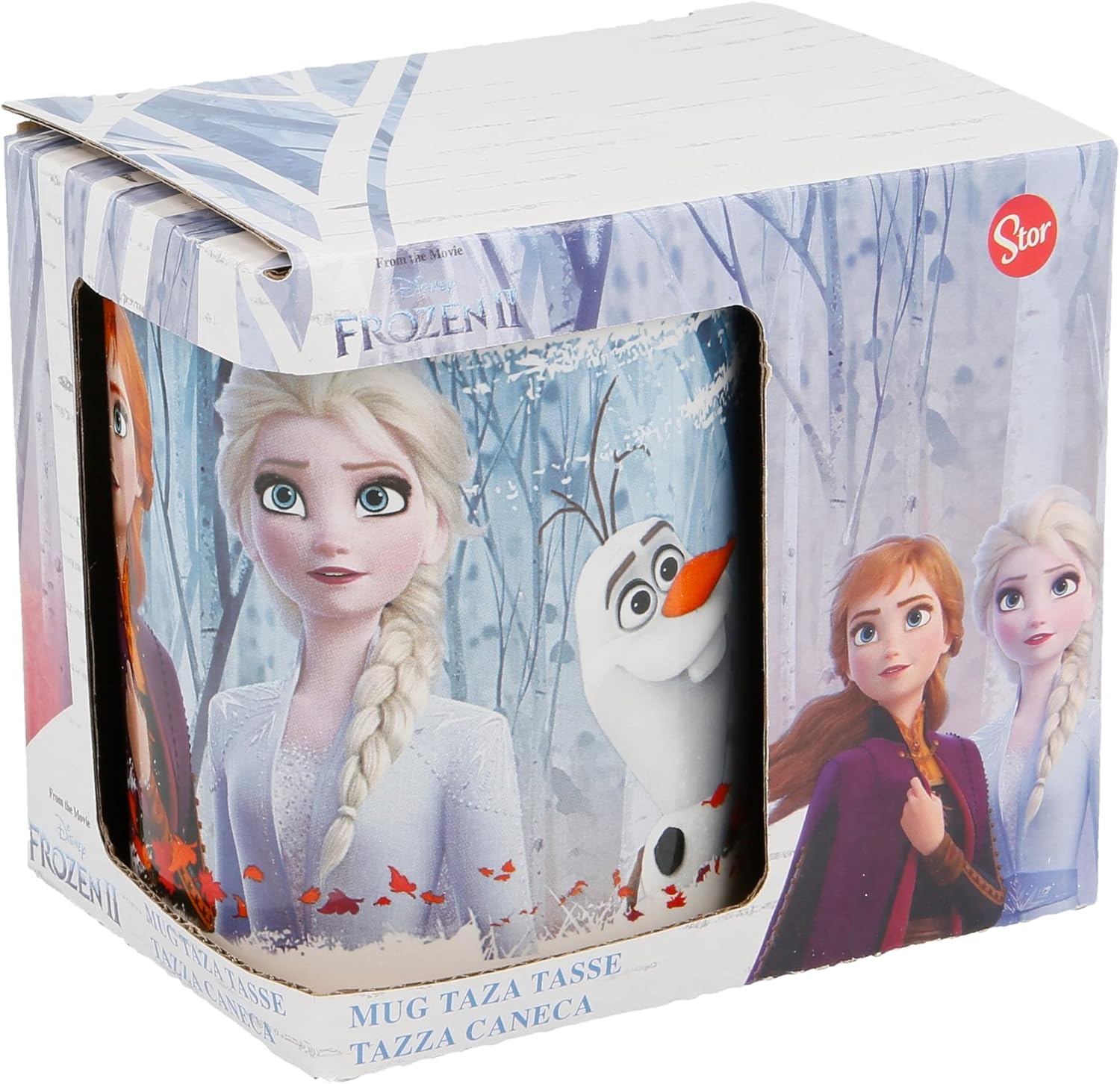Mug Frozen Believe en céramique 325 ml lila