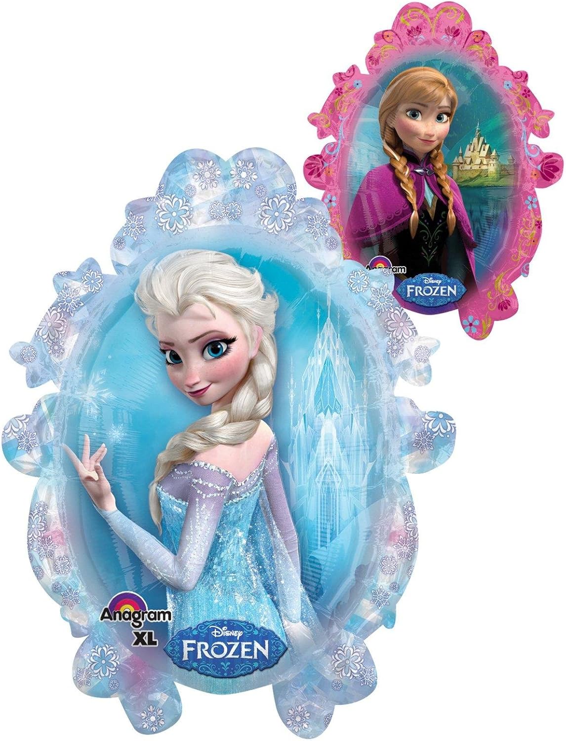 Ballon Super Shape Frozen en plastique 63 x 78 cm Amscan 2816201