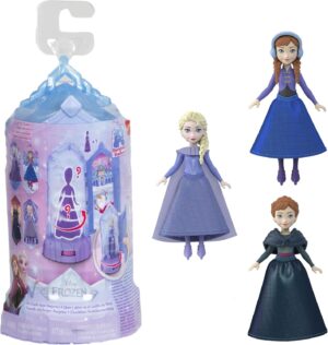 Coffret Ice Reveal Disney La Reine des Neiges avec 1 mini-poupée et 6 surprises