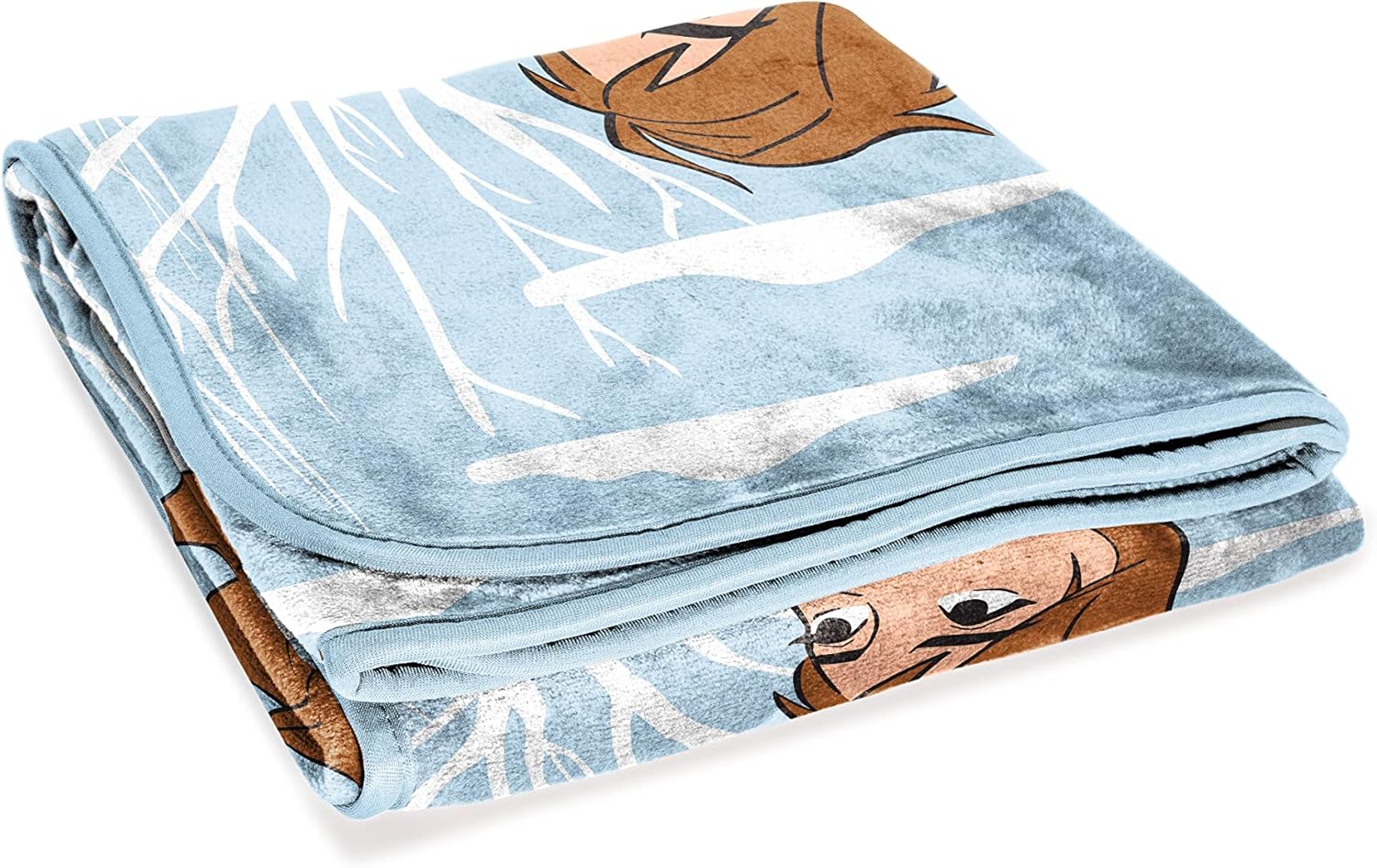 Plaid polaire La Reine des Neiges Les Soeurs Ensemble 130x150 en 100% microfibre – Image 4