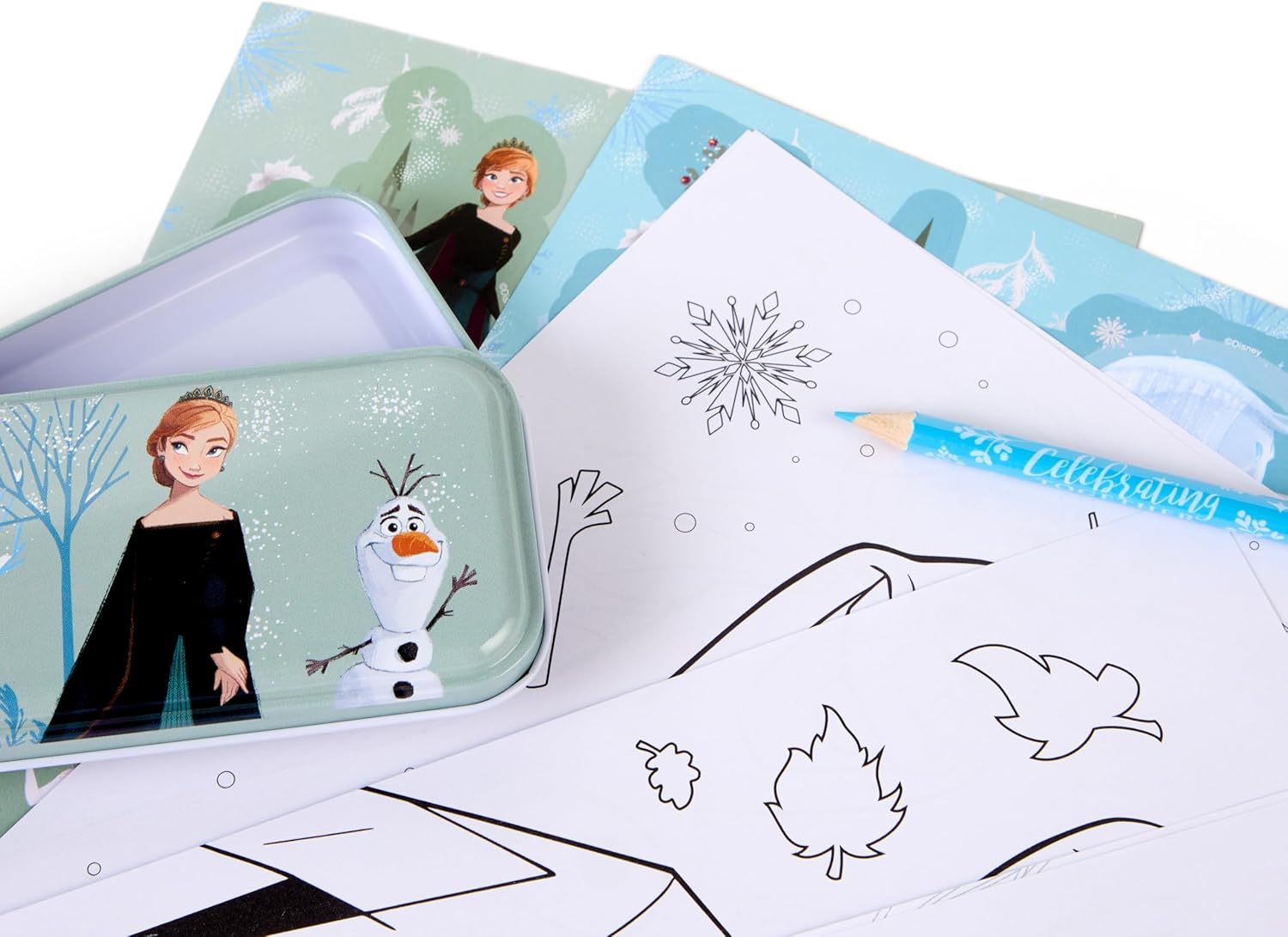 Kit créatif Disney La Reine des Neiges avec Elsa, Anna et Olaf – Image 3