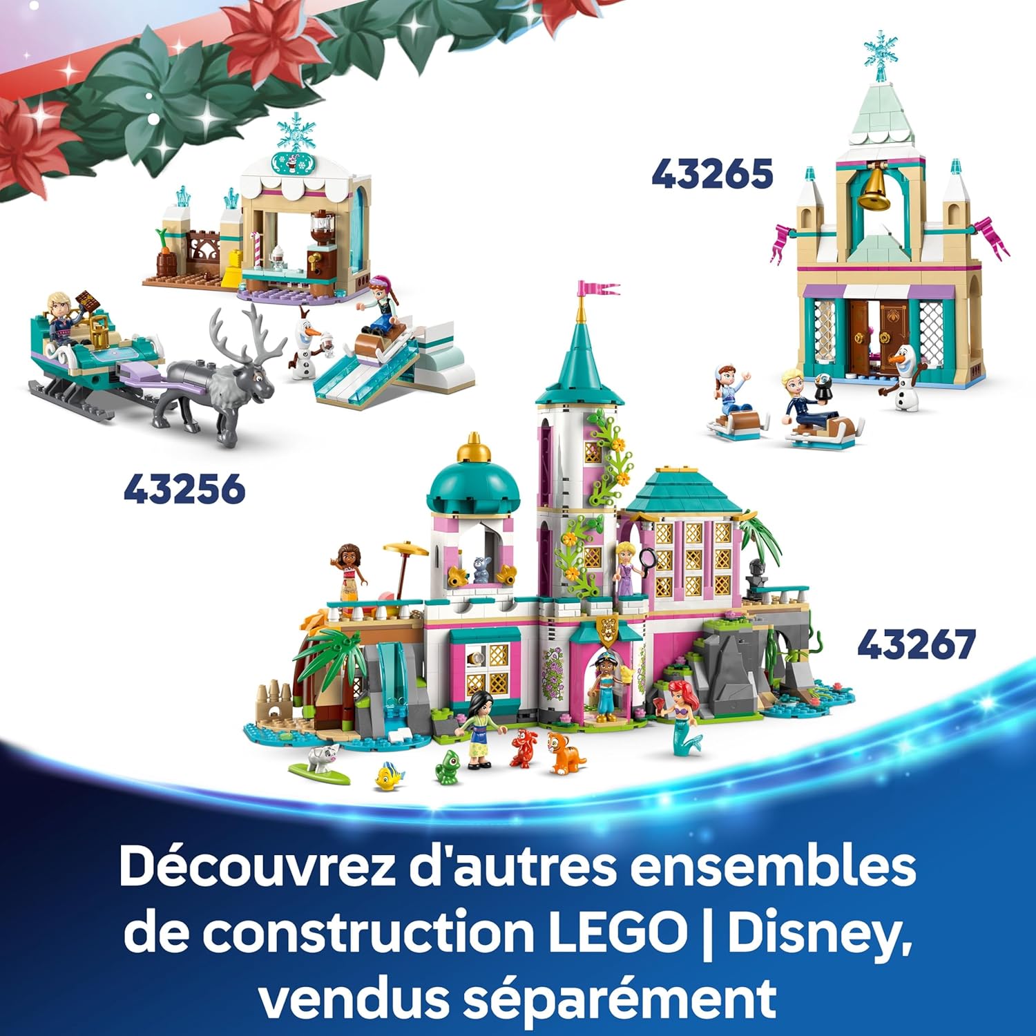 Calendrier de l’Avent 2025 LEGO Disney La Reine des Neiges avec Anna, Elsa et 24 surprises 43273 – Image 7