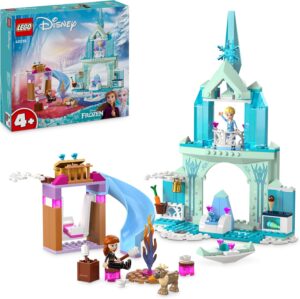 Château de glace d'Elsa LEGO Disney Princess avec Anna et 2 figurines 43238