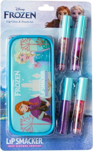 Coffret Frozen avec 4 brillants à lèvres et pochette Winter Wonderland