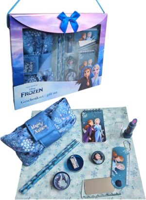 Kit d'écriture 8 pièces Elsa, Anna et Olaf pour enfant