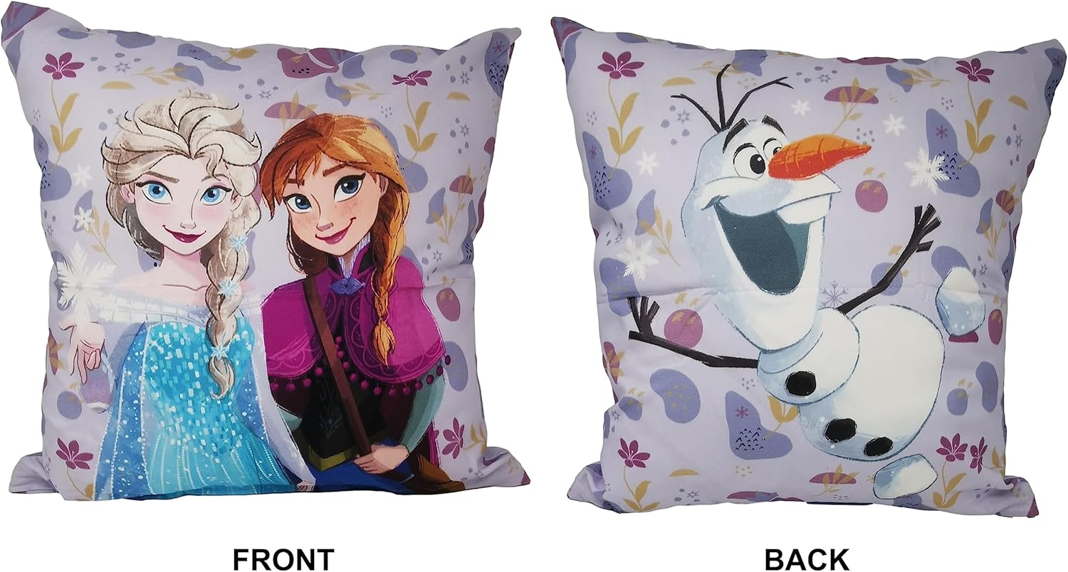 La Reine des Neiges, housse de coussin Frozen 02 A1 en coton 40 x 40 – Image 5