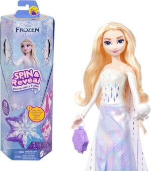Poupée Surprise Elsa Disney La Reine des Neiges avec 11 surprises et scène de jeu