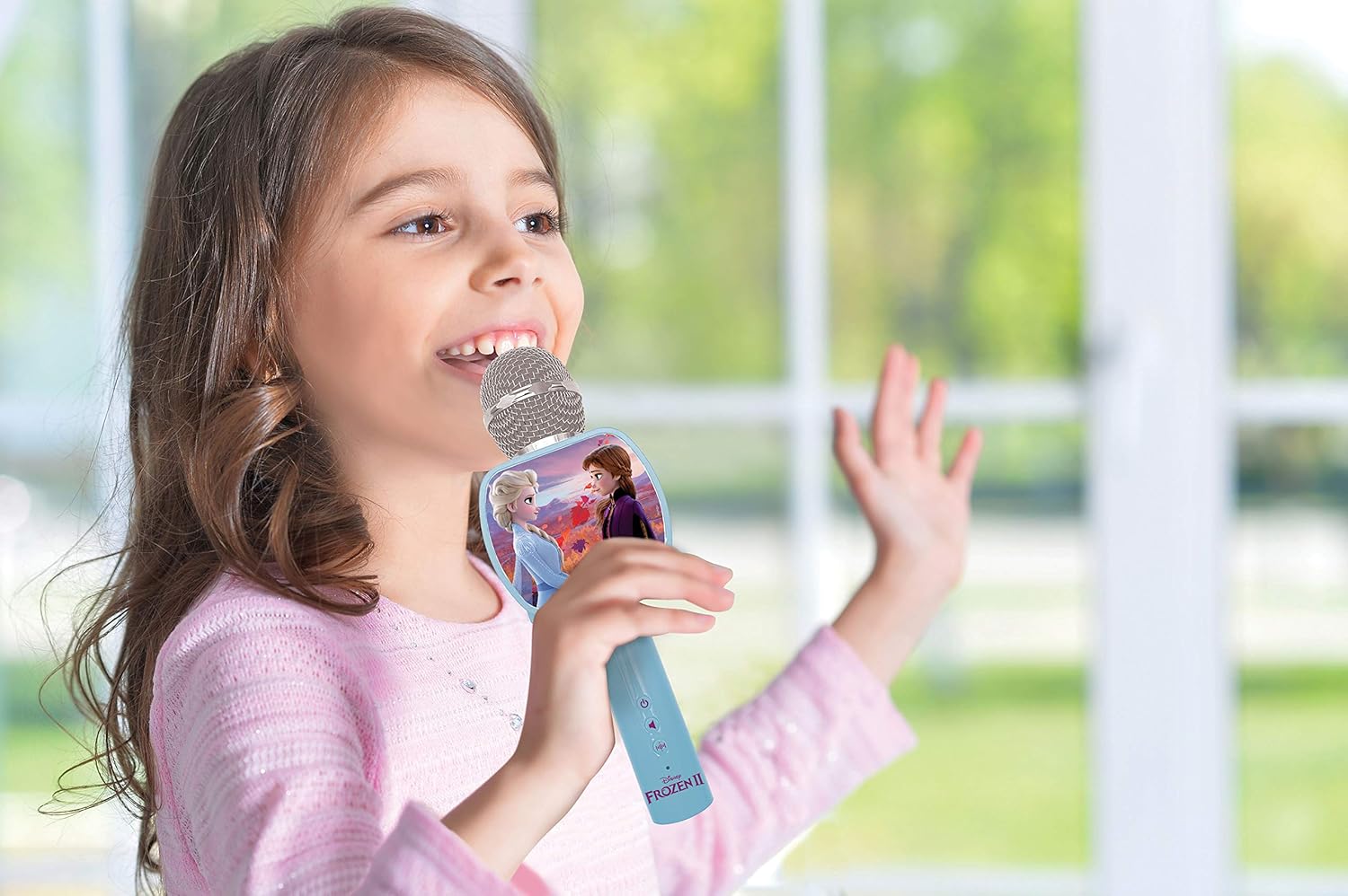 Micro Bluetooth Disney Frozen 2 avec enceinte intégrée, Elsa Anna Olaf, MIC240FZ – Image 7