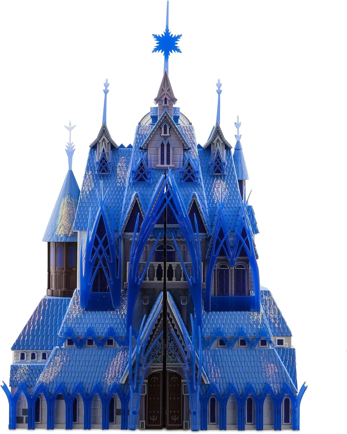 Château d'Arendelle lumineux Disney avec figurines La Reine des Neiges – Image 8