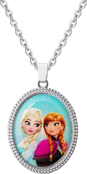 Collier rond Frozen Anna & Elsa en laiton NH00814RL-16
