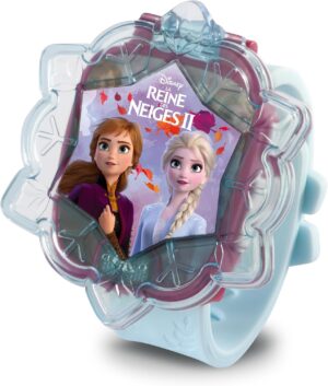 Montre-jeu interactive VTech Disney La Reine des Neiges 2 avec écran animé et bracelet souple