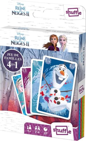 Jeu de 7 familles La Reine des Neiges 2 par Cartamundi