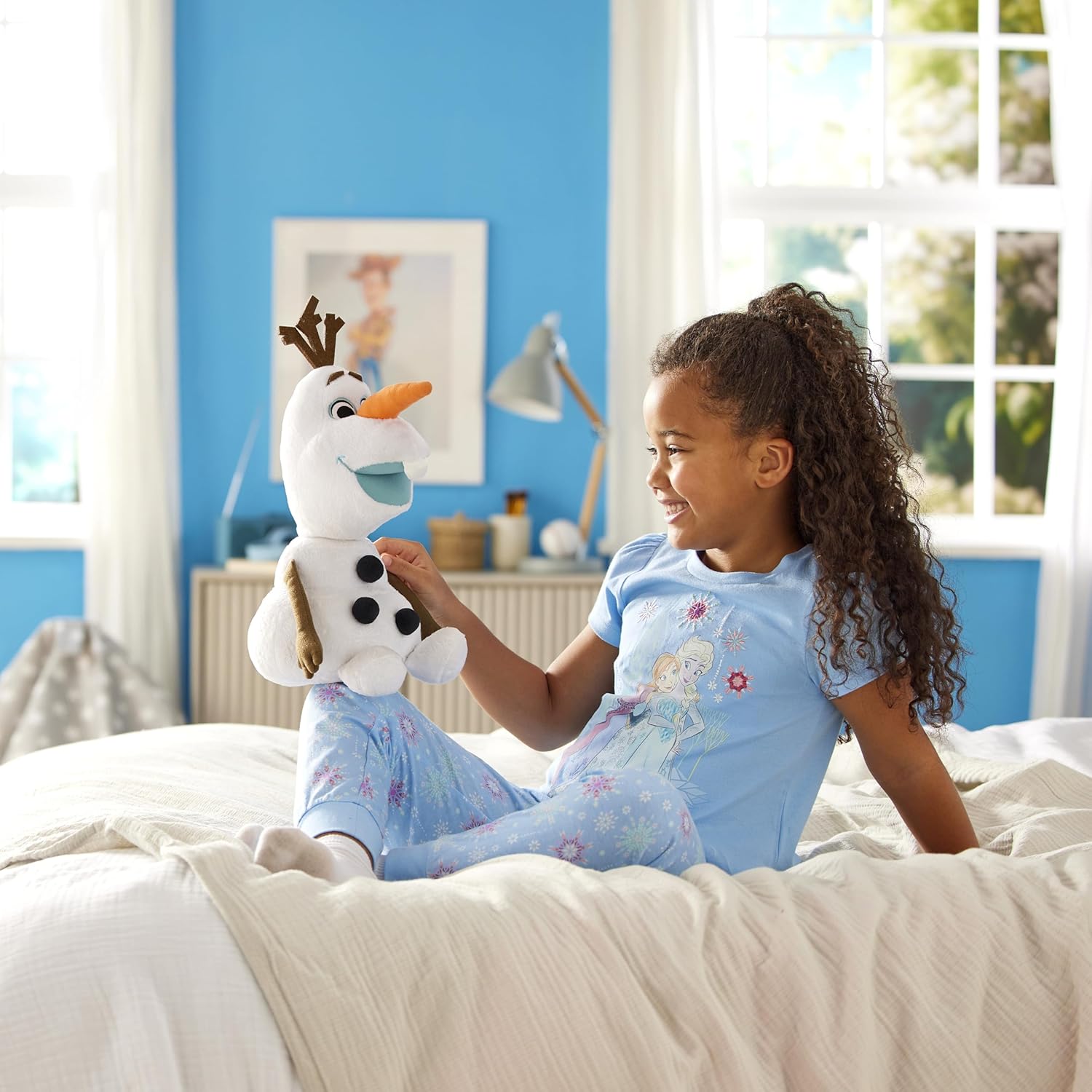 Peluche Olaf 38 cm Disney, La Reine des Neiges – Image 2