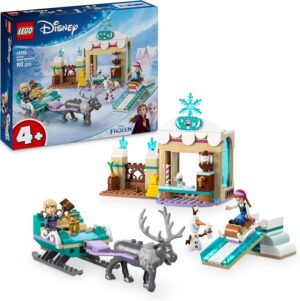 LEGO ǀ Disney La Reine des neiges : traîneau d’Anna avec Olaf, Sven et Kristoff 43256