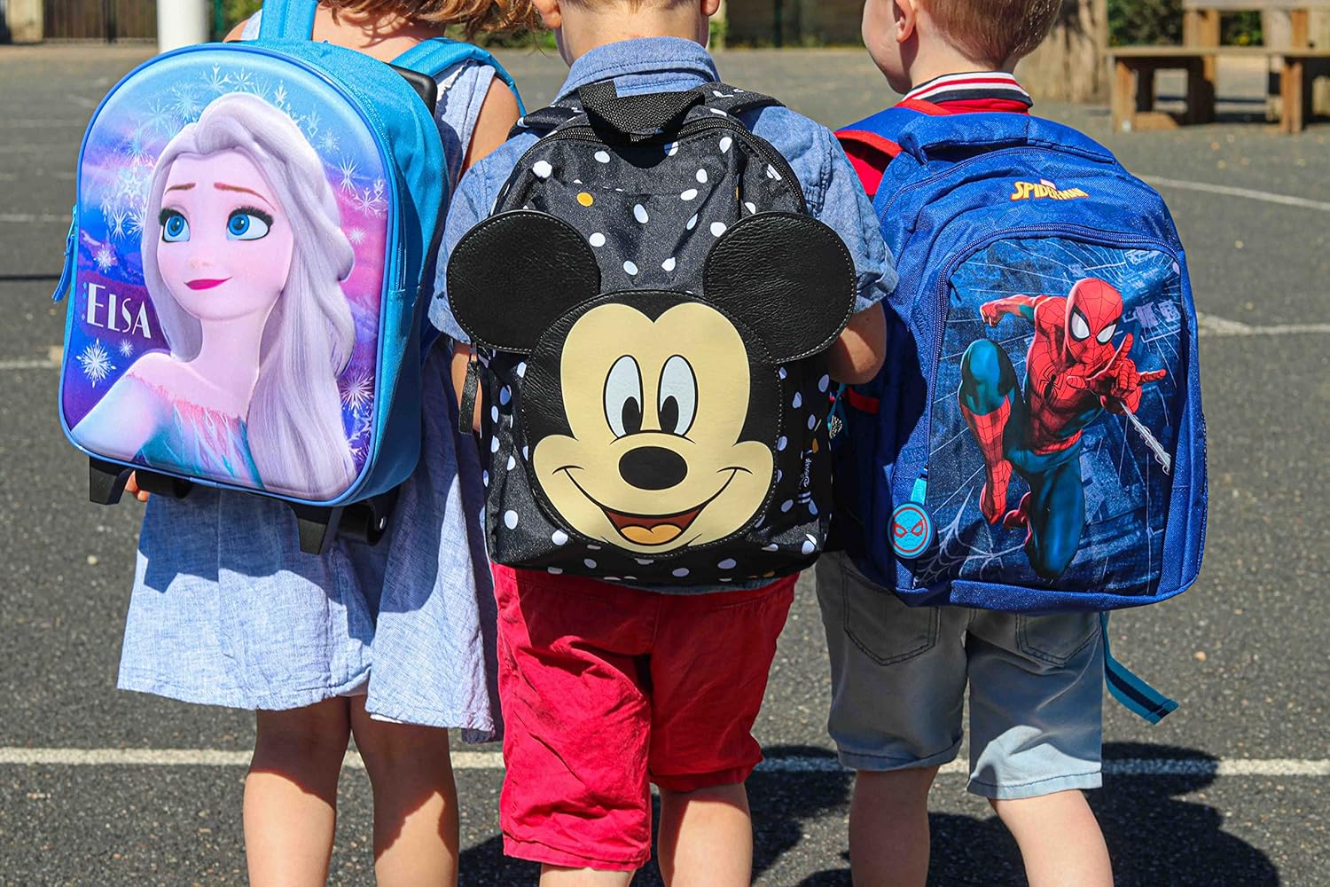 Cartable à roulettes 32 cm La Reine des Neiges pour enfant, bretelles réglables – Image 8