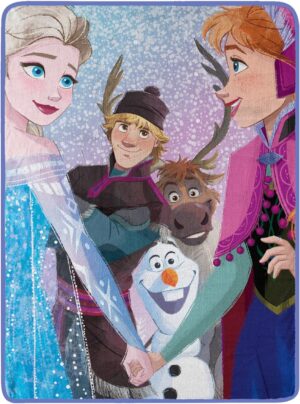 Couverture Disney La Reine des Neiges 2 micro raschel Nouvelle Famille 46" x 60"