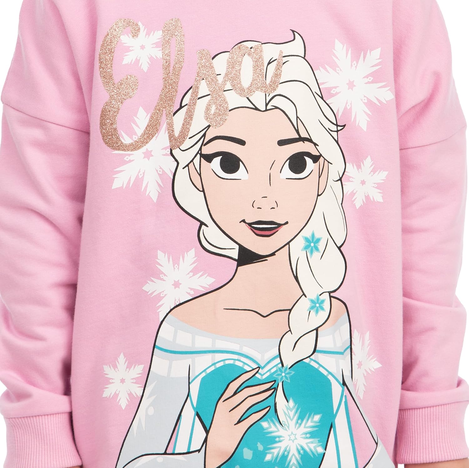 Sweat à capuche enfant Elsa Frozen Disney pour fille – Image 4